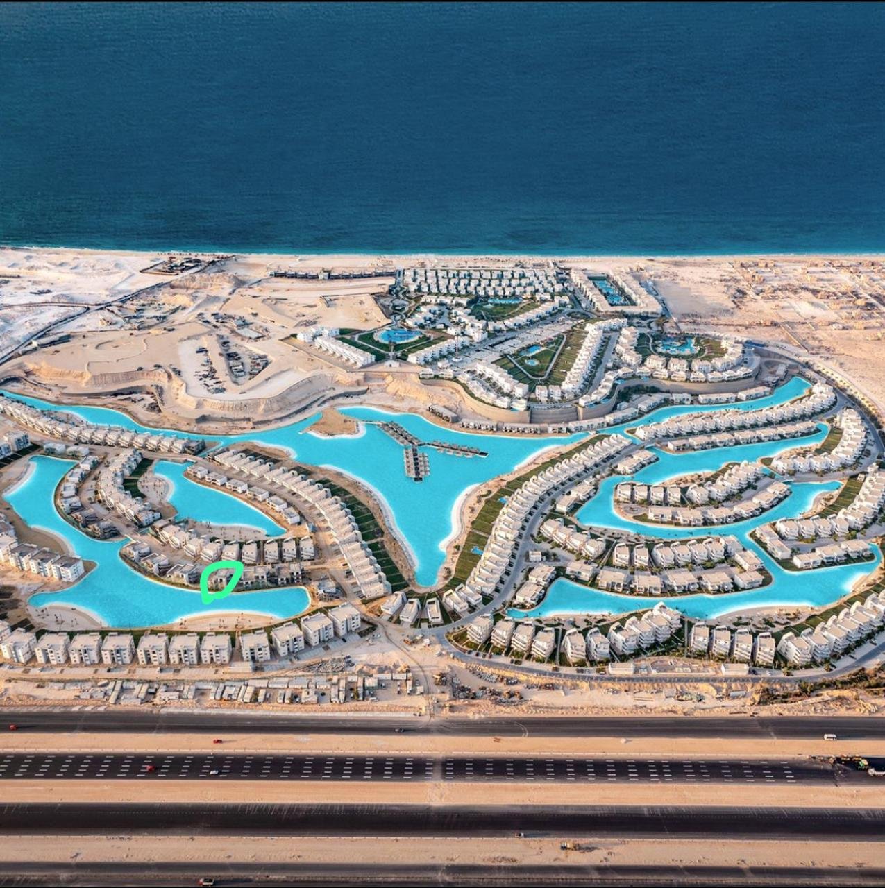 3-Bedroom Twin Chalet for Sale in Fouka Bay Phase 3 – 129 sqm + 91 sqm Garden | Lagoon View