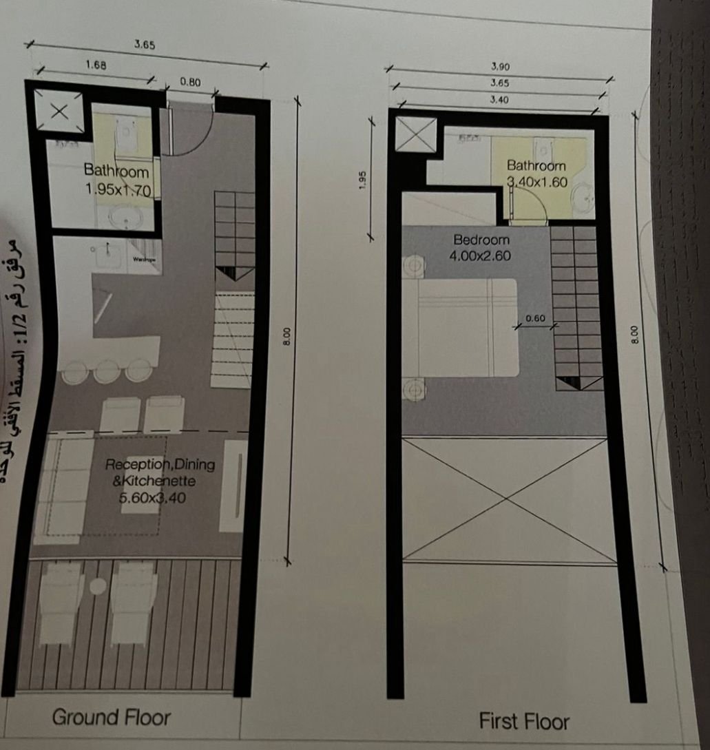 1-Bedroom Loft for Sale in Fouka Bay – 70 sqm