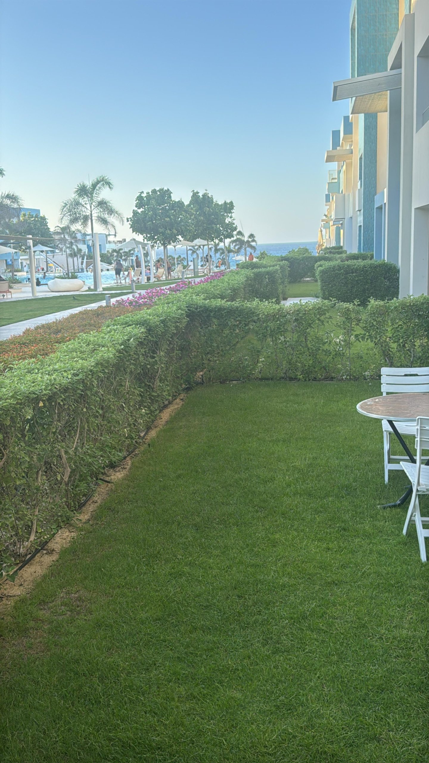 2-Bedroom Serviced Apartment for Sale in Fouka Bay – 120 sqm + 40 sqm | Ground Floor