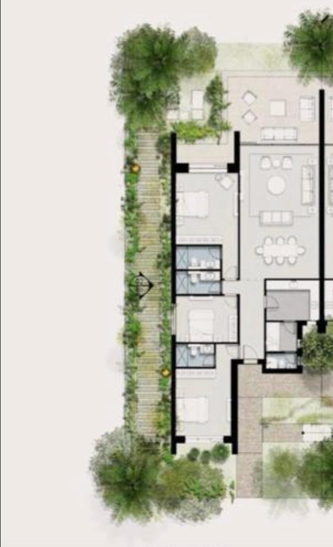 175 sqm Ground Chalet with 161 sqm Garden in Silversands